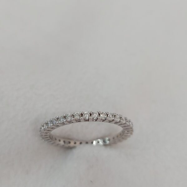 Full wedding band (0.02 ct each stone)