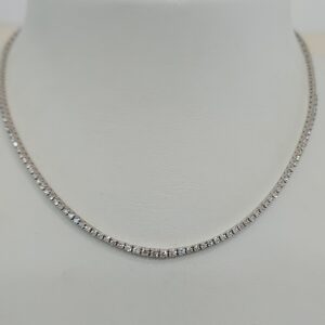 Tennis necklace