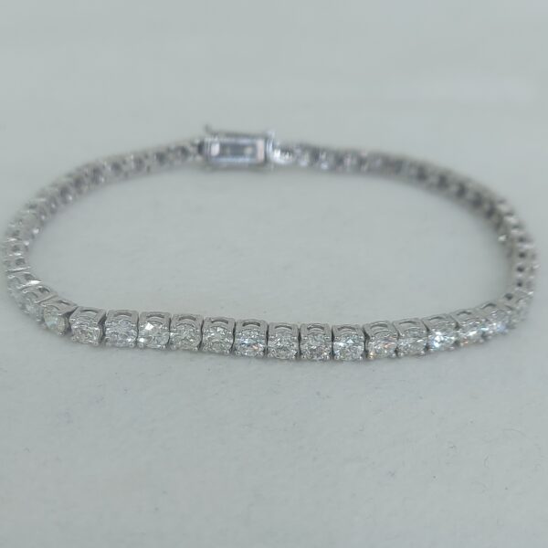 Half tennis bracelet